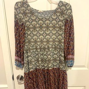 Flowy Patterned Dress